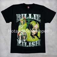 💯 🤗 🤗 🤗 เสื้อยืดวงสีดำ Billie Eilish TDM 1891 Hotandrock S-5XL