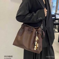 25 Beg Tote Baguette Berkapasiti Besar Niche High-End Longgar Beg Komuter Beg Komuter Beg Hobo Beg B