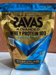 日本明治 SAVAS Advanced Protein 100 乳酪味乳清蛋白粉 900g 包裝 (Made In Japan)