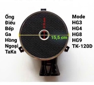 Combo 2 đầu đốt bếp ga hồng ngoại TAKA HG3 HG4 HG8 HG9