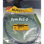 SYM RV1-2 Speedometer Cable ( Speed Cable) Makoto