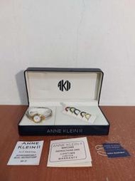 美國 Anne Klein II 可替換表殼 羅馬數字 腕錶 手錶