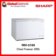 SHARP Chest Freezer 300 L FRV-310X / FRV310 / FRV 310X FREEZER BOX