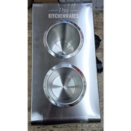 2-HOLES SPOON AND FORK ELECTRIC HEATER/STERILIZER HEAVY DUTY