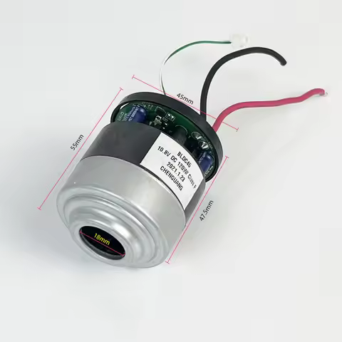 Micro 45mm DC 10.8V 11.1V 12V 120W BLDC45 High Power Speed 100000RPM Brushless Motor Turbo Fan w/Dri