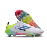 Ready Stock size:38-46  Messi F50 Elite SG laceless Men's Outdoor Knitted Football Shoes, “Yamal pin