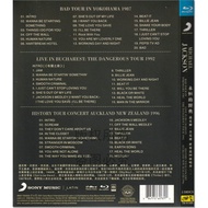 Michael Jackson 3 Classic Concert Live Concert 1080p HD bd Blu-ray 3 Disc dvd Disc