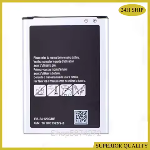 EB-BJ120CBE For Samsung Galaxy J1(2016) J120 J120T J120A Battery J120F EB BJ120CBE 2050mAh High Qual