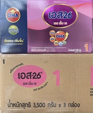 [ขายยกลัง-3กล่อง] นมผง s26 เอส เอ็ม เอ สูตร 1 3500 ก สมาร์ท แคร์ S26 SMA 3500 g เอส26สูตร1