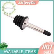 12Pcs Stainless Steel Spirit Bottle Speed Pourers Olive Oil Wine Pourer with Rubber Dust Caps