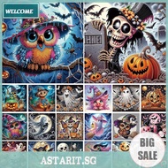 Halloween Crystal Rhinestones Diamond Painting for Home Wall Decor 11.81x11.81in