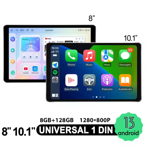 JOYING 8"10.1"Android 13.0 Universal Car Radio Stereo GPS Navigation Support Carplay Android Auto Go