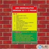 Poster Kebidanan 10T + 3P