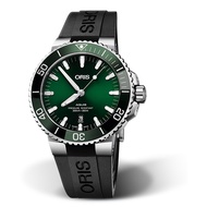 Oris Aquis Date (Green dial rubber strap)