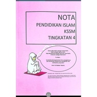 (STOK AKHIR) BUKU NOTA PENDIDIKAN ISLAM TINGKATAN 4 KSSM