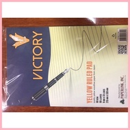 ☈ ◳ VICTORY YELLOW RULLED PAD (SOLD PER PAD)