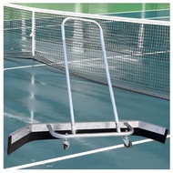 AZIZAT Tennis Court Squeegee Sweeper Water Remover Floor Rain Shuttle Broom Stainless,Heavy Duty Flo