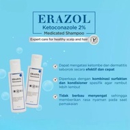 Erazol Ketoconazole Medicated Shampoo 2% 100ml Original