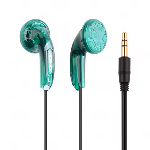 NICEHCK Traceless Colorful HIFI In-ear Earphone 15.4mm Dynamic Unit Sport Music Headset Microphone E