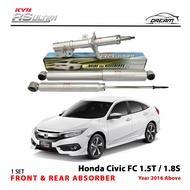 Honda Civic FC 1.5 1.8 TEA TED Kayaba KYB RS Ultra Front And Rear Absorber Set 333HD14 333HD15 342HD