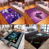 6XL 200cm x 300cm 3D Karpet Gulung Heritage Crystal Velvet Carpet Rug Floor Mat Home Decor Tatami An