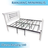 QUALITY RANJANG BESI MINIMALIS MODERN 160x200