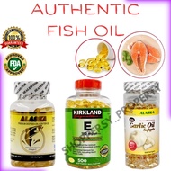 Alaska Premium Deep Sea Salmon Fish Oil with Omega-3 Softgel Bottle of 100 Fish Oil Supplement Omega