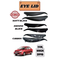 HEADLAMP LID COVER / EYEBROW /EYELID/ EYEBROW LID FOR SAGA 2016 *READY STOCK*