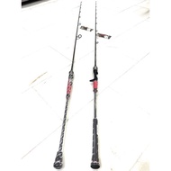 XZOGA japan style xt 6kaki pe1-2 pe2-3 pe3-4 bc/spinning fuji rod x zoga