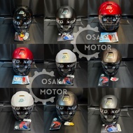 Helm LTD Sports Original 100% ISO Malaysia SNI Indonesia Polos Merah Kilat Merah Doff Pink Biru Hija