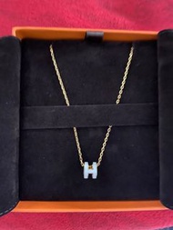 Hermes mini pop h necklace