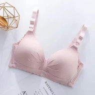 Women Nursing Maternity Breastfeeding Bra Cup B/C 34~42 Wireless Cotton Thin Sponge Nursing Bra #Bon