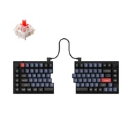Keychron Q11 QMK/VIA TKL Split Keyboard Ergonomic 91 Keys 75% Layout Wired Mechanical Gaming Keyboar