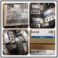 V4124-001D [Japan] First Class, Original Japanese SMCV4120-035U, Solenoid Valve CSKL