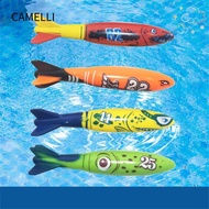 CAMELLI 4 PCS Underwater Toys Bathroom toys Children's Hobbies Sports Swim Dive