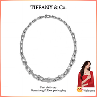 (New) Womens Fashion necklace s925 sterling silver HardWear series diamond gradient chain necklace V