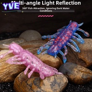 YVE 20pcs Soft Fishing Lure, 2.5g Weight 20pcs Pack Fishing Bait Lure, Soft Sequins Decorated TPE Ma