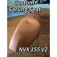 Sarung Seat Coklat Yamaha Nvx 155 V2 Cover Seat Original Nvx V2 Seat Cover NvxV2 Seat Motor Nvx Koko