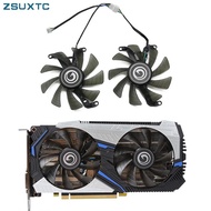 HL 2Pcs/lot T129215SU 85mm 4pin RTX2070 GPU Cooler For Galax Geforce RTX 2070 2060 Super Will Graphi