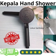 Hand shower head hand shower head 5 modes black luxury black mate