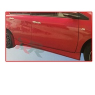 Perodua Myvi VVTi 3rd Gen (2018) DRIVE 68 Side Skirt Door Under Lower Spoiler PU Bodykit - Raw Material Rubber State