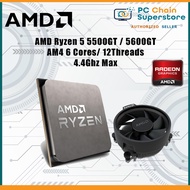 AMD Ryzen 5 5500GT / 5600GT AM4 6C/12T Processor with Graphics / CPU Cooler Included