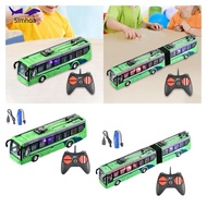 Simhoa RC School Bus Electronic Vehicles Portable Model Toys Lightweight RC Model Car