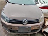 VW 福斯 GOLF 6 Variant  5D零件車拆賣後視鏡儀表板鋁圈方向盤保桿尾燈引擎蓋大燈葉子板座椅發電機壓縮機