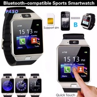 PASO_Smart Smartwatch Large Screen Touch Control User-friendly Pedometer Function Easy to Read Sleep Monitor Ultralight Bluetooth-compatible Sports Smartwatch for Kids