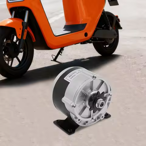 250W 12V Brushed DC Gear Reduction Motor Geared Speed Reducer Motor 2750RPM Electric Motor for E-bik