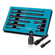 ชุดขยายซ็อกเก็ต libraton wobble ส่วนขยายส่วนขยายส่วนขยายส่วนขยาย1/4 "3/8" 1/2 "ส่วนขยายซ็อกเก็ตไดรฟ์