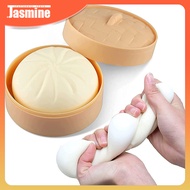 CHEESEFUN Squishy Bun Siopao Toy Simulation Buns Toys Squeeze Ball Fidget Toys for Kids Stress Relie