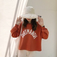 ready stock women's fashion sweatshirt korean style causal hoodie top