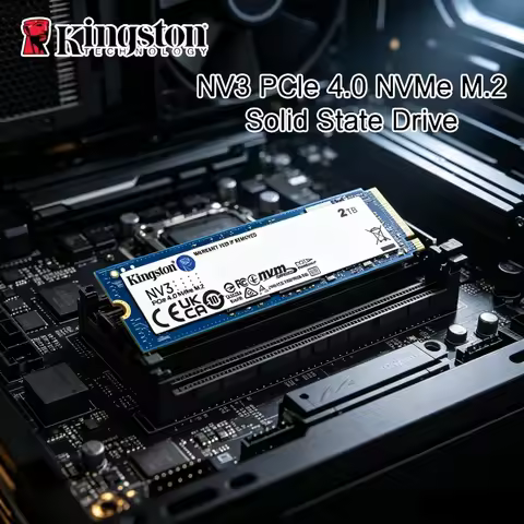 Kingston NV3 M.2 2280 PCIe4.0 NVMe High Speed SSD,500GB/1TB/2TB/4TB Internal Solid State Drive For G